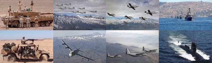 fuerzas armadas de chile