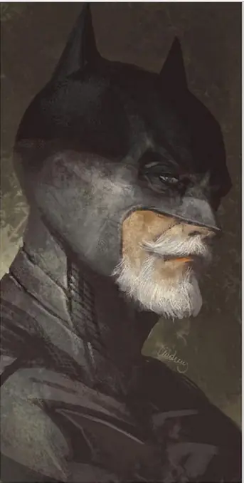 sí los superheroes envejecieran.