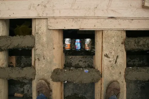 Edificios sustentables  [ Materiales reciclados ]