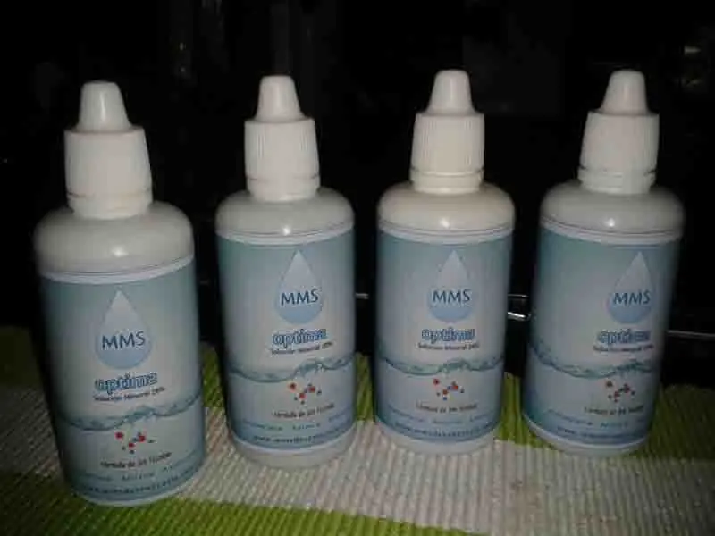 Prohibida la venta del suplemento MMS