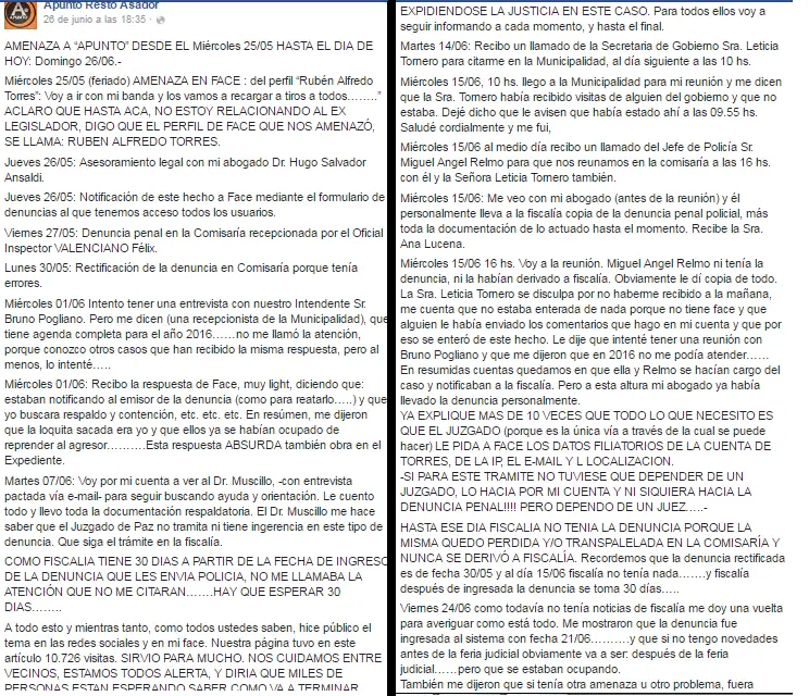 Me quieren meter preso pasa y te lo cuento!