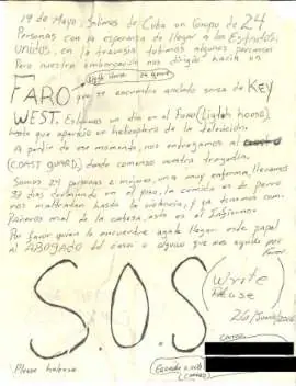 mensaje de investigación oficial de maltrato a 24 balseros