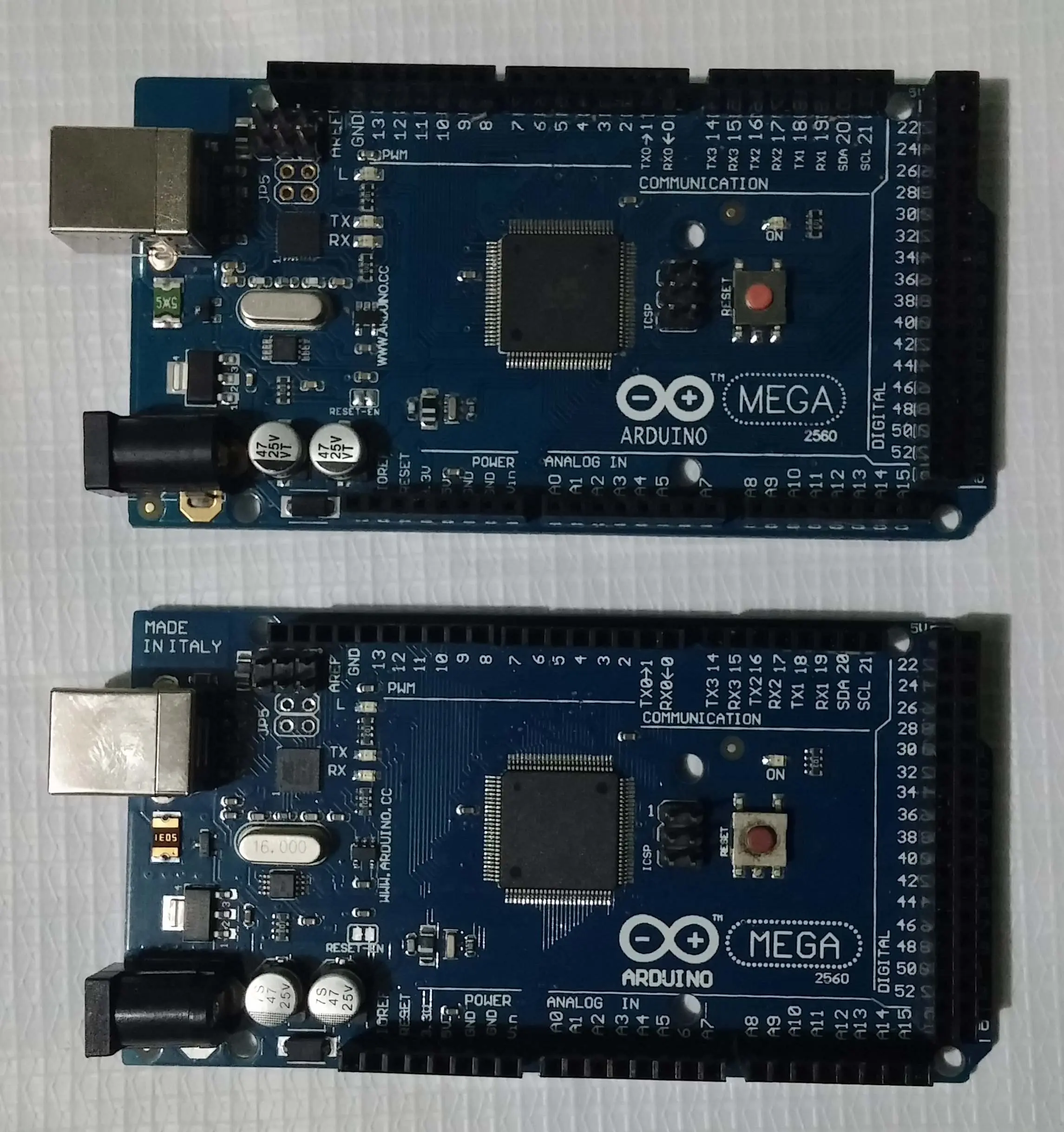 diferencia entre arduinos