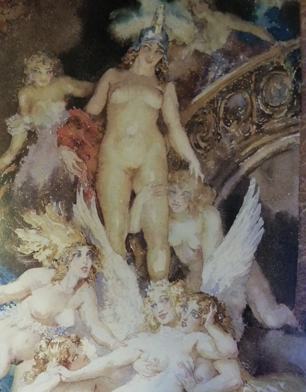El erotismo de la obra de Norman Lindsay