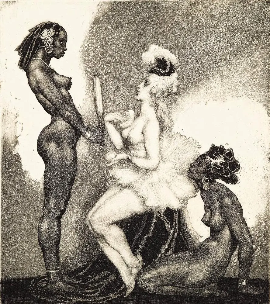 El erotismo de la obra de Norman Lindsay
