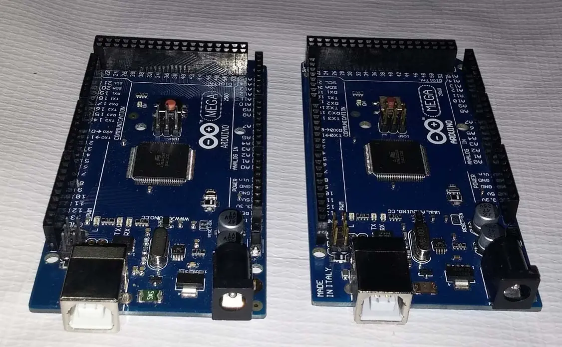Diferencias entre Arduino AtMega2560 Chino u Original