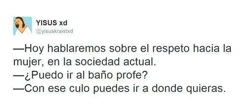 Pero mira como estan estos Tweets papa
