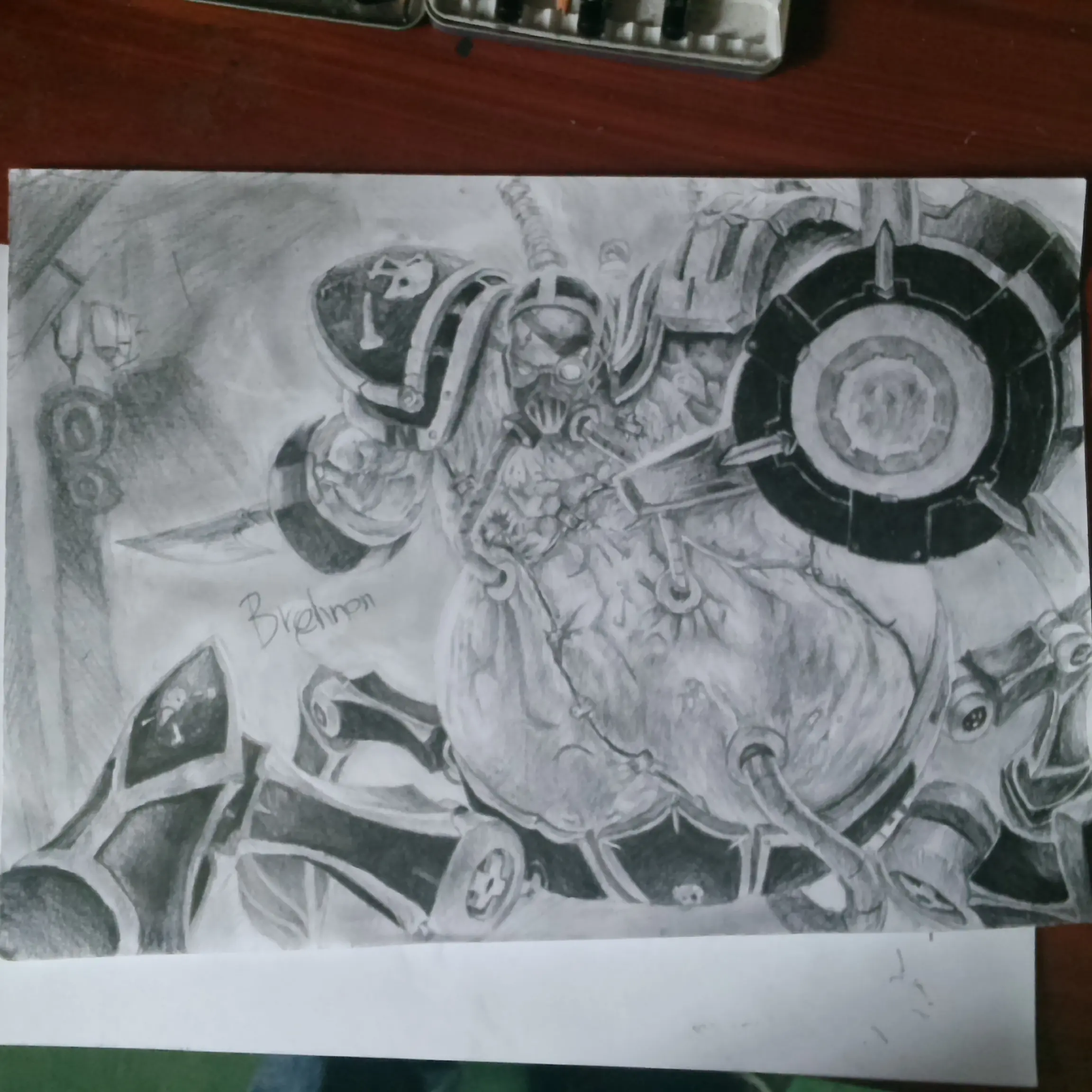 Te muestro algunos de mis dibujos