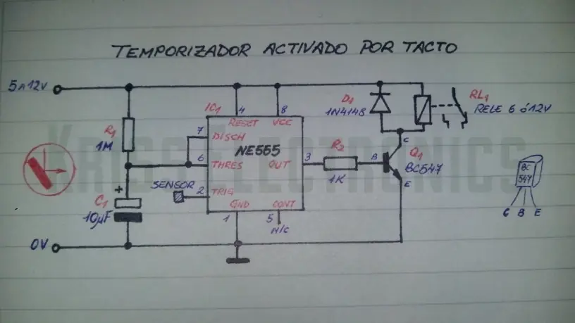 temporizador con 555