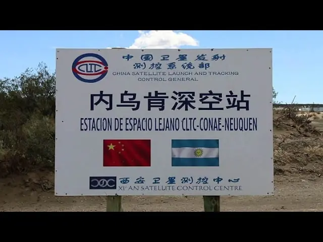 Antena China en Neuquen para comunicarse con la Luna