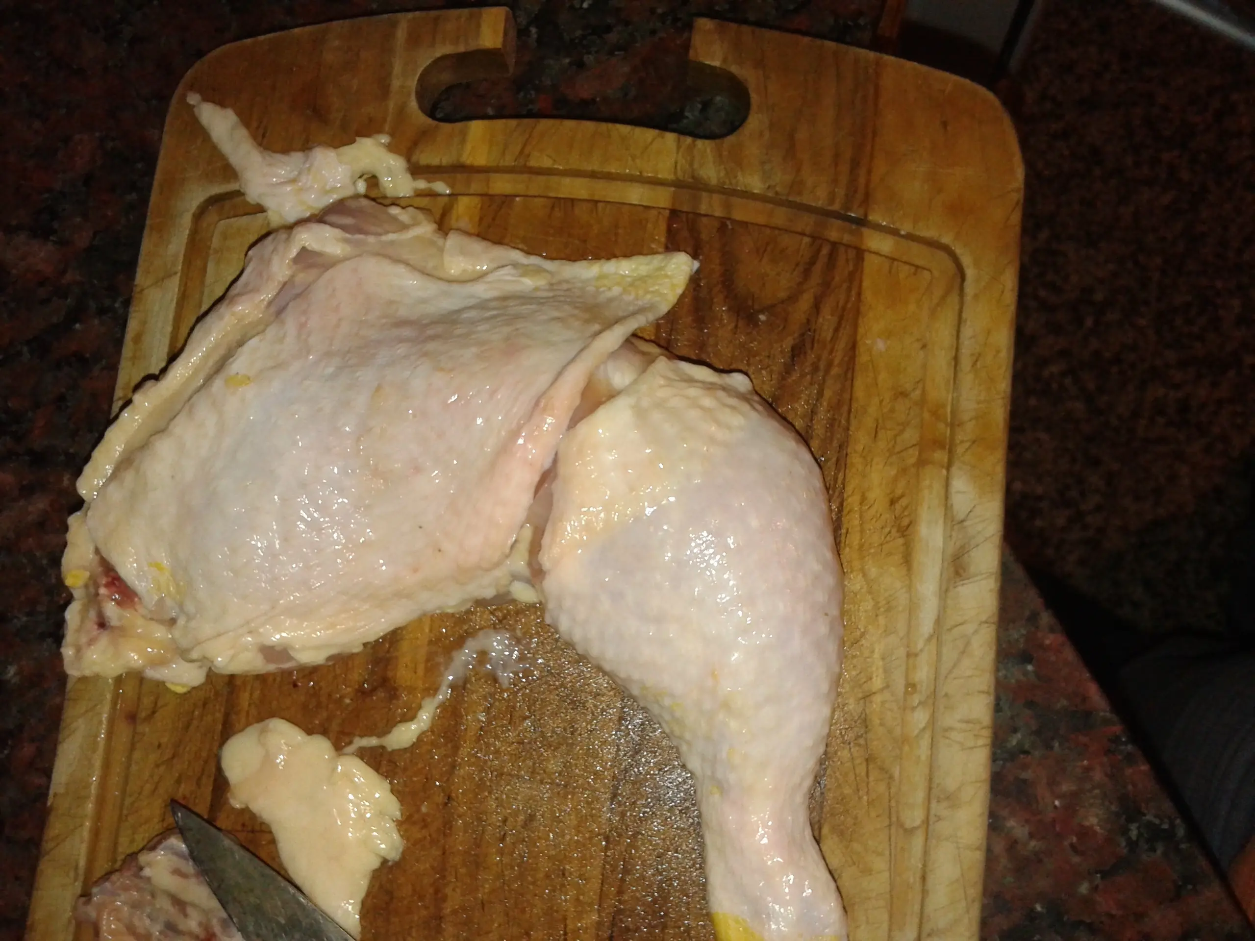 pollo al horno