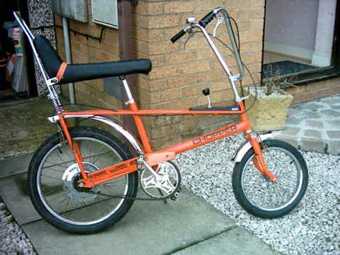 Restauré bici antigua "Vagabundo" (tipo chopper)