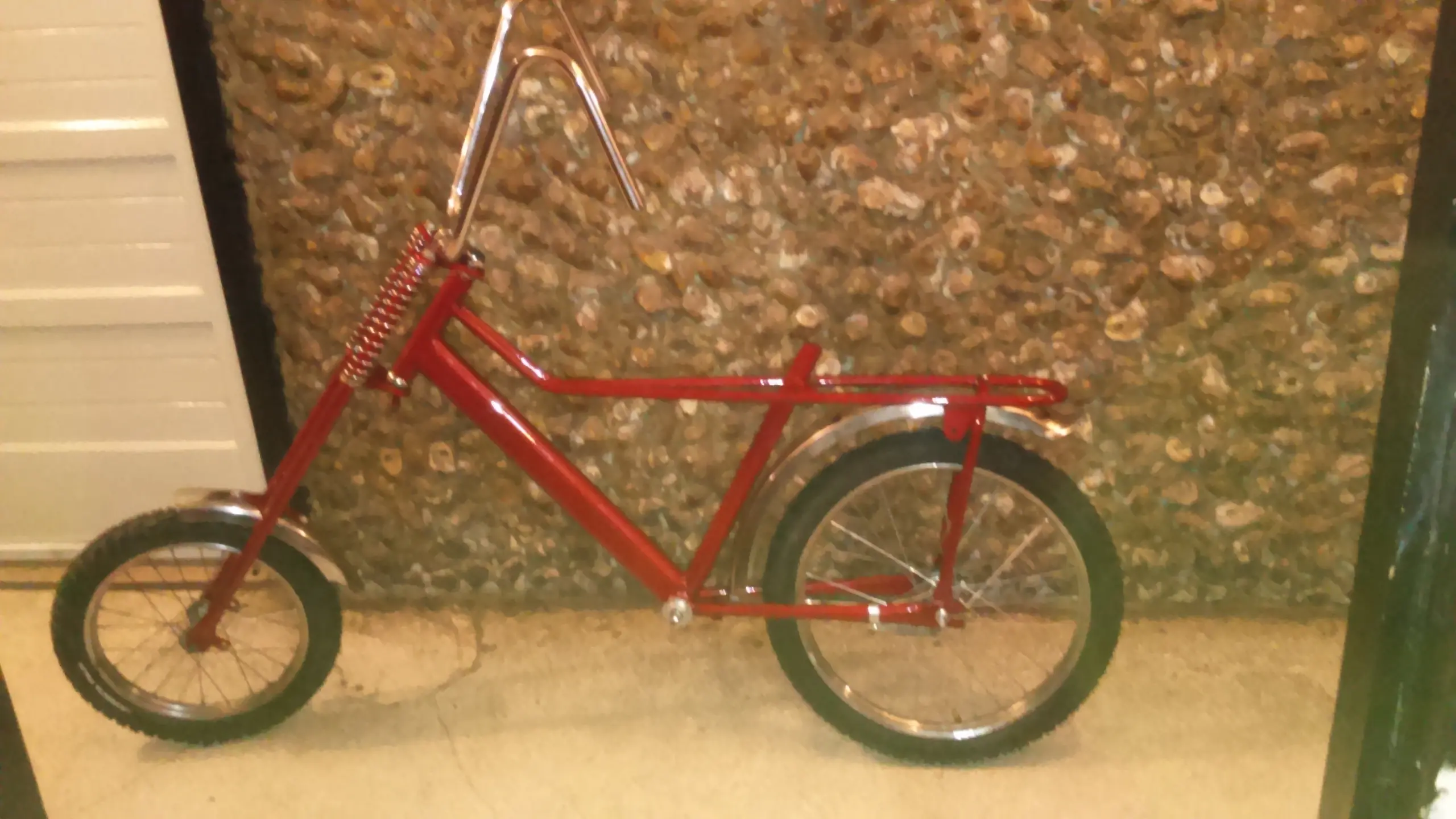 Restauré bici antigua "Vagabundo" (tipo chopper)