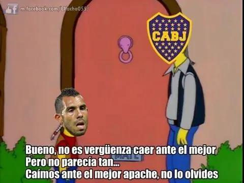 Taringa on fire: Los memes de boca