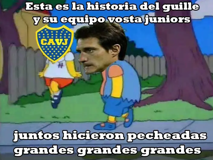 Taringa on fire: Los memes de boca