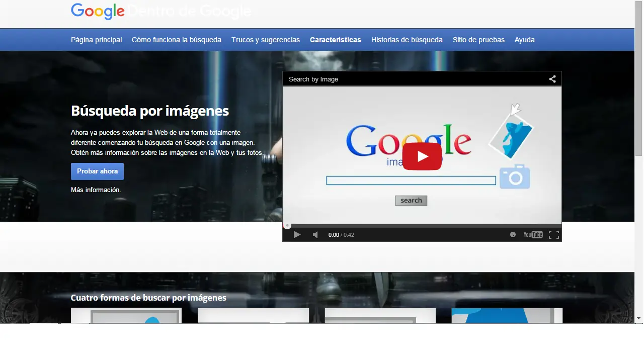 Te enseño buscar cosas en Google a través de una imagen pasa
