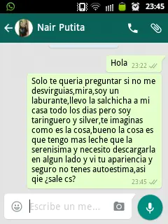 Te enseño a chamullar por whatsapp papá¡ENTRA!
