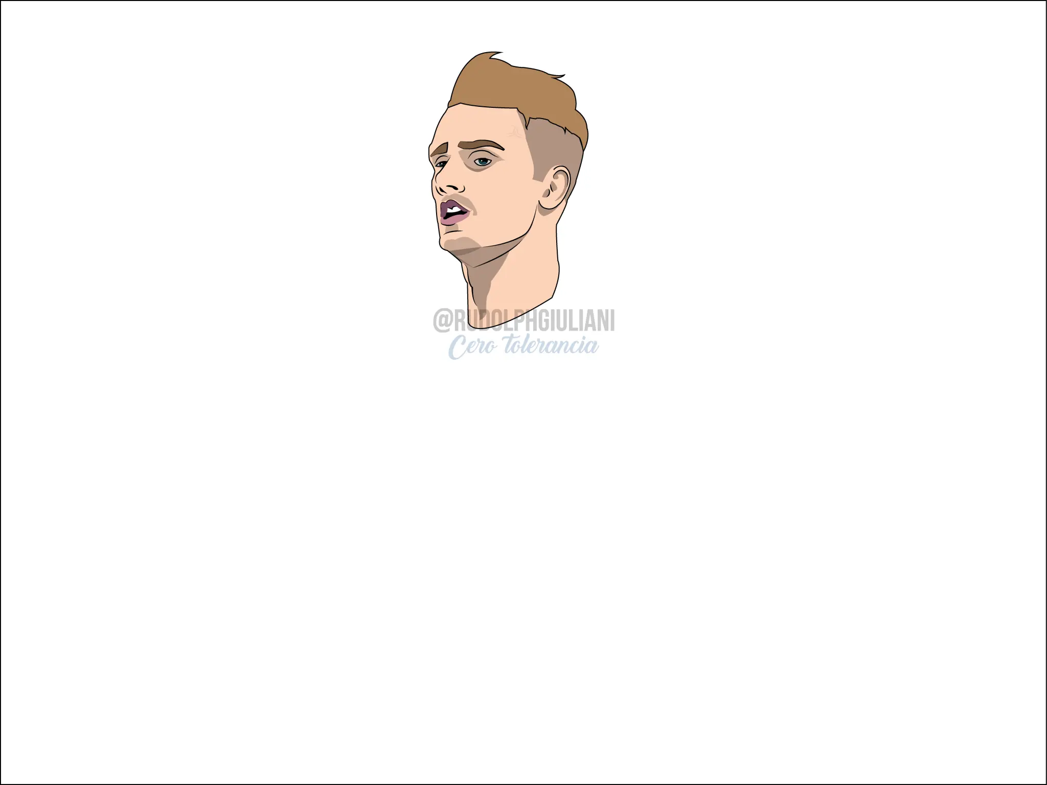 Dibujo Antoine Griezmann Dibujo Antoine Griezmann