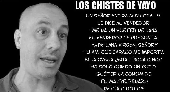 Crap? Pero del Bueno! Chistes de yayo! Crap? Pero del Bueno! Chistes de yayo!