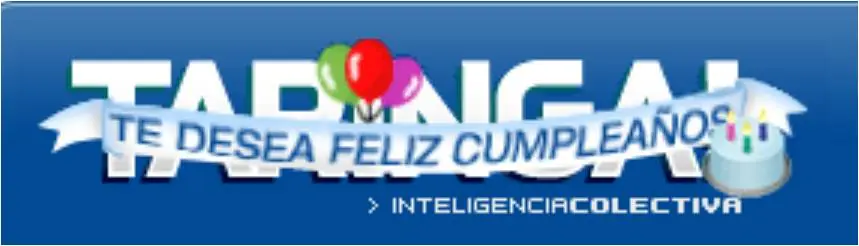 Hoy es mi cumpleaños y lo festejo en Taringa!