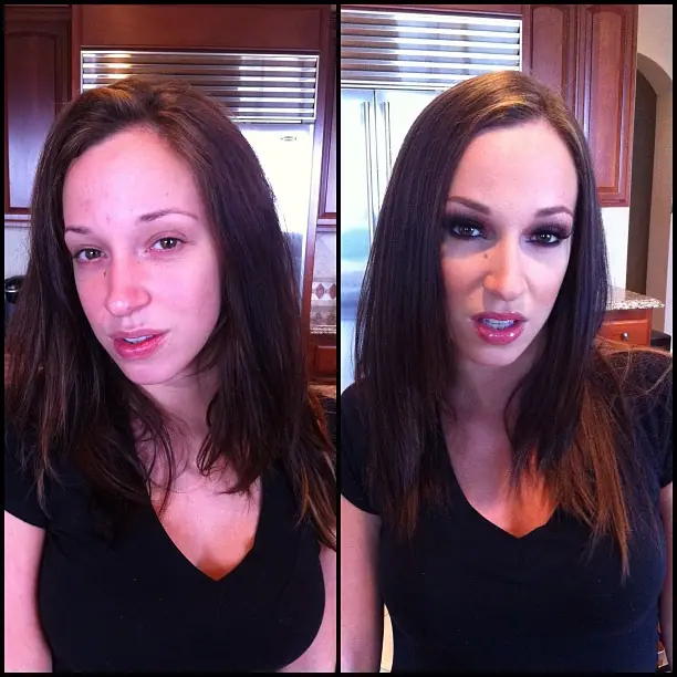 Pornstar Antes Y Despues Del Maquillaje
