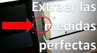 Cómo extraer las medidas perfectas para colocar cajoneras