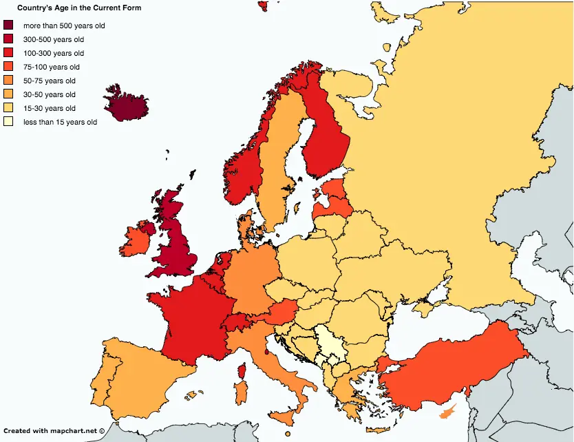 23 Mapas con los que verás Europa de una manera diferente