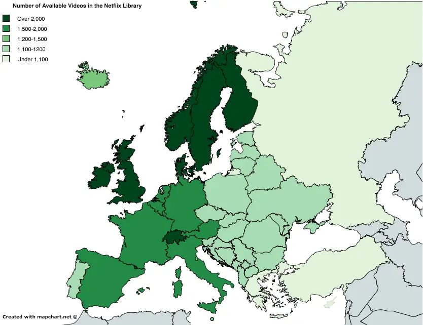 estaditicas europa