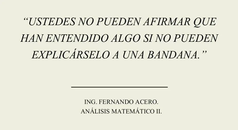 La Facultad de Ingeniería de la UBA anda diciendo... La Facultad de Ingeniería de la UBA anda diciendo...
