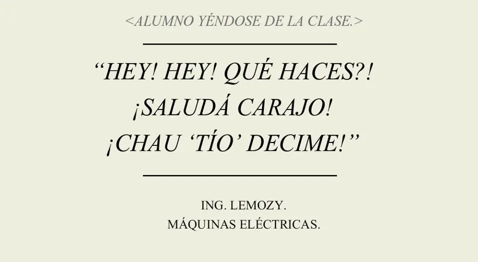La Facultad de Ingeniería de la UBA anda diciendo... La Facultad de Ingeniería de la UBA anda diciendo...