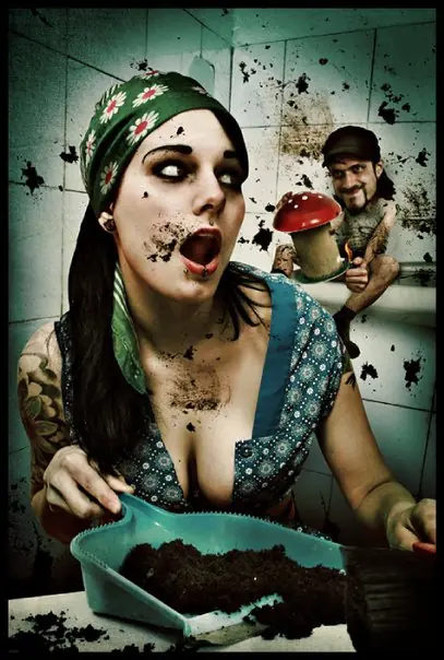 Arte oscuro Stefan Heilemann (fotomontage) 1