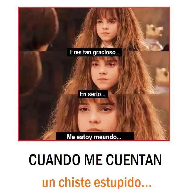 A mi me tenes que sacar la risa a tiros, (humoringa)