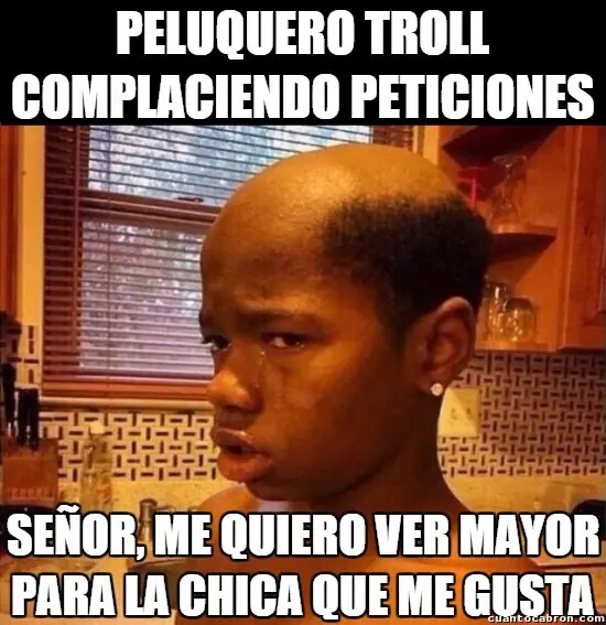 A mi me tenes que sacar la risa a tiros, (humoringa)