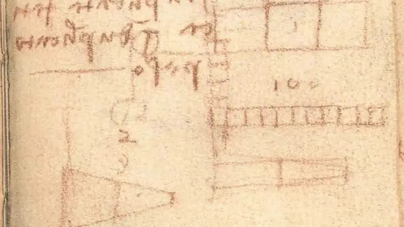 Historico descubrimiento en "garabatos" de Da Vinci