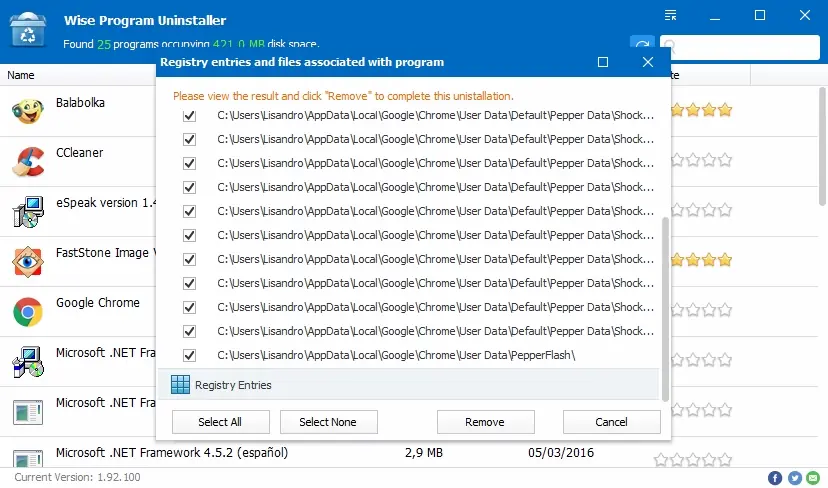 uninstaller