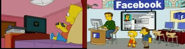 Los Simpsons: Antes y Ahora-Comparación.