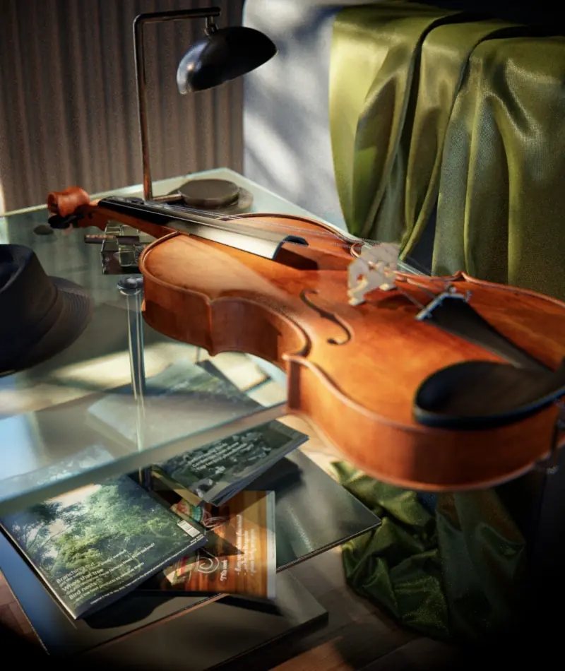 Taller de Violín 3d- Chuck3d