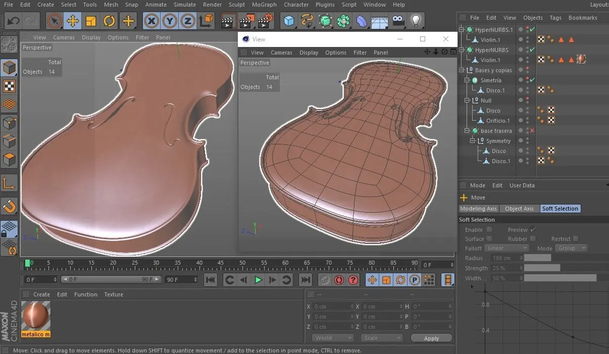 Taller de Violín 3d- Chuck3d