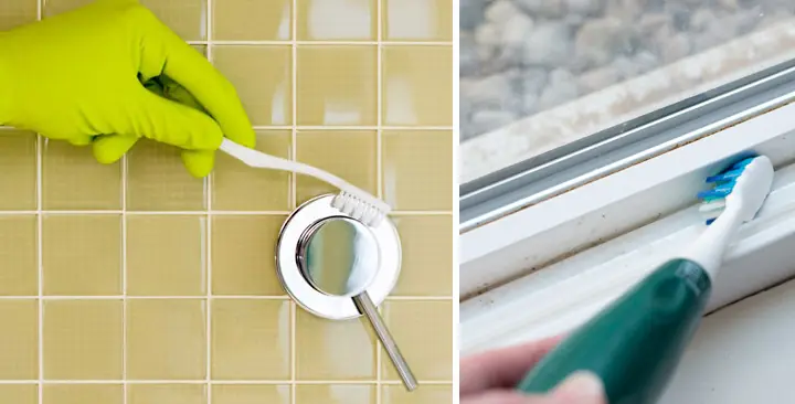 No tires tus cepillos de dientes usados, veni a robar ideas.