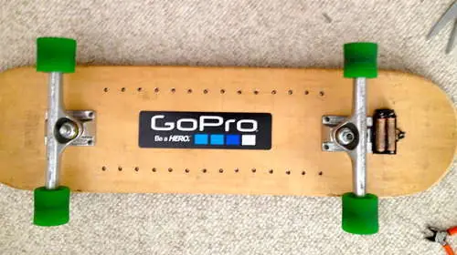 Skateboard con LEDs!!