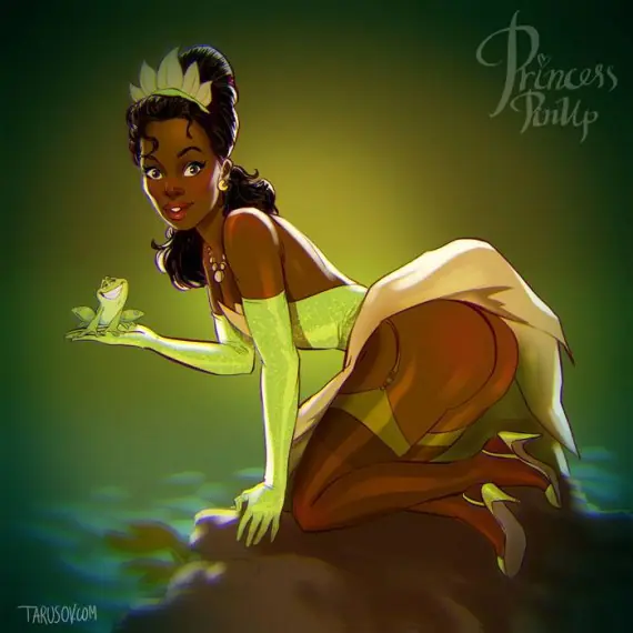 Las princesas de Disney ligeras de ropa