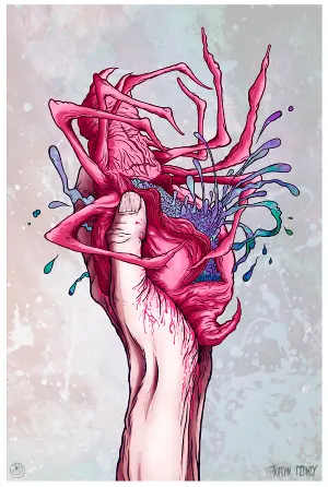 Jordan Debney Ilustraciones Grotescas desde Nueva Zelanda