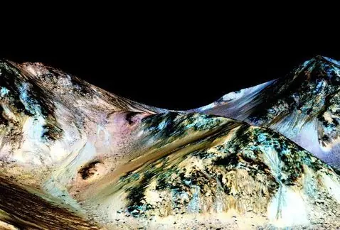 La nasa encuentra agua en marte?