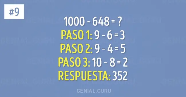 10 trucos matemáticos que te facilitaran la vida!