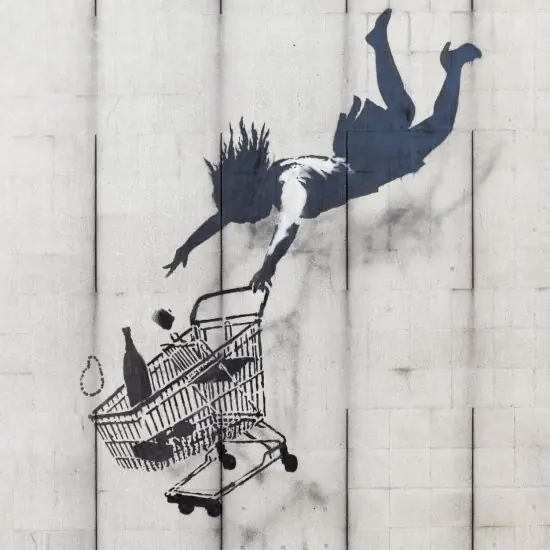 Las mejores obras urbanas de Banksy.
