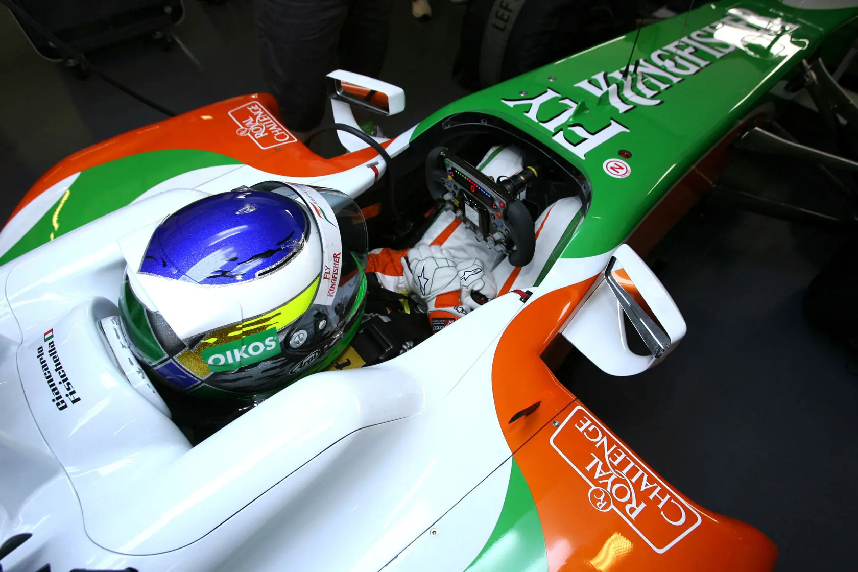 Cascos históricos: Giancarlo Fisichella