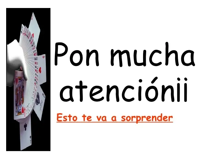 trucos de cartas