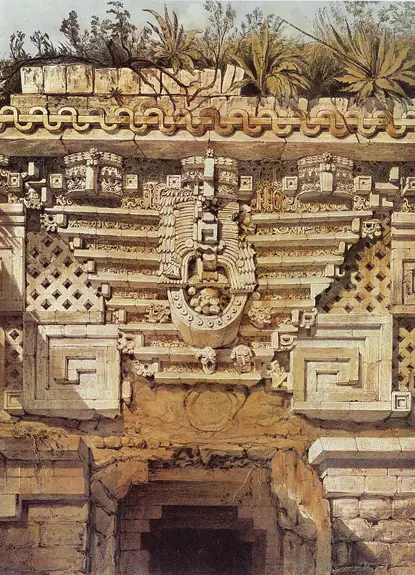 Paisajes de ensueño Mayas de Frederick Catherwood