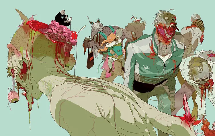 Ilustraciones cinéfilas de Tomer Hanuka y otras yerbas