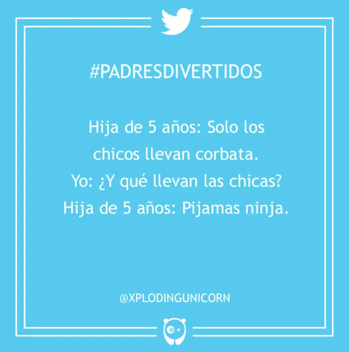 Padres compiten con sus hijos a ver quién es el + ocurrente